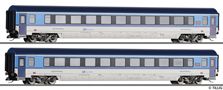 [Soupravy] → [Osobní] → 01060: set dvou rychlíkových vozů v barevném schematu „Najbrt II“