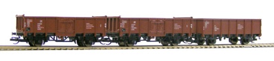 [Soupravy] → [Nákladní] → 500824: set tří nákladních vozů jako kyvadlový vlak ″VEB Sandwerke Biesern-Kar