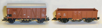 [Soupravy] → [Nákladní] → 501117: set dvou nákladních vozů „Hammer Eisenbahn-Freunde“