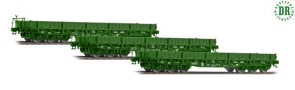 [Soupravy] → [Nákladní] → 5285: set tří zelených nízkostěnných vozů Samms