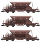 [Soupravy] → [Nákladní] → HN9706: set tří nákladních samovýsypných vozů