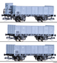 [Soupravy] → [Nákladní] → 502099: set tří otevřených nákladních vozů „Eisenwerke West“