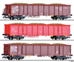 [Soupravy] → [Nákladní] → 501625: set šesti vysokostěnných vozů s nákladem řepy