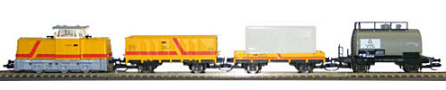 [Program ″Start″] → [Soupravy] → 500597: set lokomotivy a tří nákladních vozů