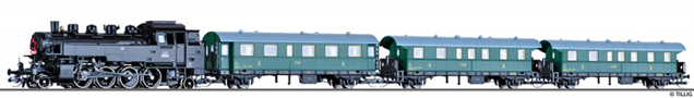 [Program ″Start″] → [Soupravy] → 01211: set parní lokomotivy 455.2 a tří osobních vozů