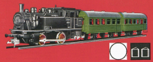 [Program „Start“] → [Soupravy] → 545/044: set parn lokomotivy BR 92 a dvou osobnch voz