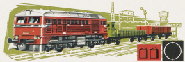 [Program „Start“] → [Soupravy] → 545/601: set dieselov lokomotivy a dvou nkladadnch voz „HERCULES“