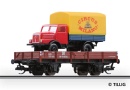 [Program ″Start″] → [Nákladní vozy] → 500994: červenohnědý typ X s nákladním vozem H3A ″Circus Milano″