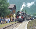 Parní vlak Brno - Žďár nad Sázavou