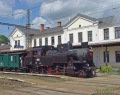 Slavnostní křest parní lokomotivy 423.0145 v Jaroměři