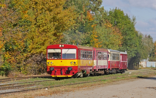 Zvl�tn� vlaky na v�lov Hradeck�ho rybn�ka v Tova�ov�