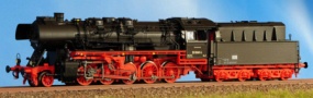 [Lokomotivy] → [Parní] → [BR 50] → 125004: černá s červeným pojezdem