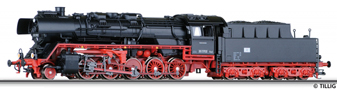 [Lokomotivy] → [Parní] → [BR 50] → 02292: černá s kouřovými plechy a červeným pojezdem