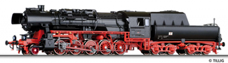 [Lokomotivy] → [Parní] → [BR 52] → 02289: černá s červeným pojezdem a kouřovými plechy muzeální „Dampflokfreunde Berlin e.V.“