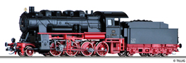 [Lokomotivy] → [Parní] → [BR 56] → 02167: černá s červeným pojezdem