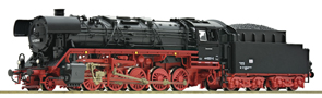 [Lokomotivy] → [Parní] → [BR 44] → 36023: parní lokomotiva černá s červeným pojezdem, olejové provedení
