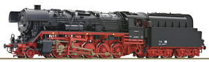 [Lokomotivy] → [Parní] → [BR 44] → 36089: parní lokomotiva černá s červeným pojezdem a s kouřovými plechy
