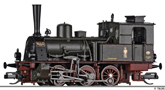 [Lokomotivy] → [Parní] → [BR 89] → 04242: parní lokomotiva zelená s černou dýmnicí, červený pojezd