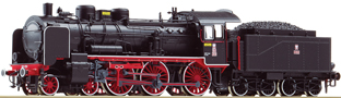 [Lokomotivy] → [Parní] → [BR 38] → 36049: parní lokomotiva černá s kouřovými plechy