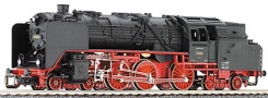 [Lokomotivy] → [Parní] → [BR 62] → 96254: parní lokomotiva černá s červeným pojezdem a velkými kouřovými plechy