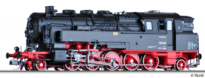 [Lokomotivy] → [Parní] → [BR 95] → 03010: černá s červeným pojezdem