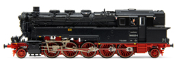 [Lokomotivy] → [Parní] → [BR 95] → HN9044: parní lokomotiva černá s červeným pojezdem, olejová