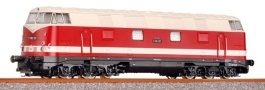 [Lokomotivy] → [Motorové] → [V 180 (BR 118)] → 02650: dieselová lokomotiva červená s krémovým pruhem