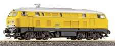 [Lokomotivy] → [Motorové] → [BR 218] → 02707: žlutá a hnědým pojezdem ″Deutsche Bahn Gleisbau GmbH″ (DBG)