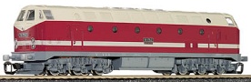 [Lokomotivy] → [Motorové] → [BR 119] → 02555: dieselová lokomotiva červená-krémová s šedým pojezdem