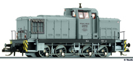 [Lokomotivy] → [Motorové] → [V 60] → 501246: šedá s černým rámem „VEB Stahl- und Walzwerk Brandenburg“