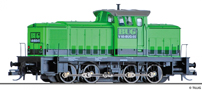 [Lokomotivy] → [Motorové] → [V 60] → 96159: dieselová lokomotiva zelená, černý rám a pojezd