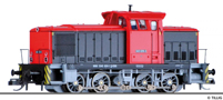 [Lokomotivy] → [Motorové] → [V 60] → 96153: dieselová lokomotiva v barevném schematu „Erfurter Bahn Service GmbH“