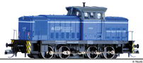 [Lokomotivy] → [Motorové] → [V 60] → 96160: dieselová lokomotiva v barevném schematu „Eisenbahngesellschaft Potsdam mbH“