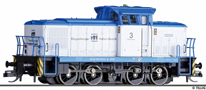 [Lokomotivy] → [Motorové] → [V 60] → 96320 E: dieselová lokomotiva bílá-modrá „Werklok 3“