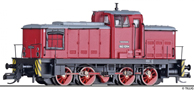 [Lokomotivy] → [Motorové] → [V 60] → 96118: dieselová lokomotiva červená-šedá, černý rám a pojezd