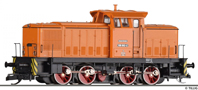 [Lokomotivy] → [Motorové] → [V 60] → 96330: dieselová lokomotiva oranžová, šedý rám a pojezd, červená kola