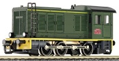 [Lokomotivy] → [Motorové] → [V 36] → 02634: dieselová lokomotiva zelená se žlutým rámem a černým pojezdem