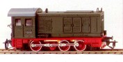 [Lokomotivy] → [Motorové] → [V 36] → 02635: dieselová lokomotiva zelená s červeným pojezdem