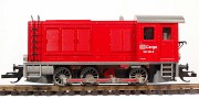 [Lokomotivy] → [Motorové] → [V 36] → 200834: dieselová lokomotiva červená s šedou střechou, rámem a pojezdem