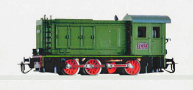 [Lokomotivy] → [Motorov] → [V 36] → 02634: dieselov lokomotiva zelen se lutm rmem a ernm pojezdem