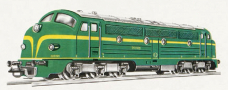 [Lokomotivy] → [Motorov] → [NoHAB] → 2533: dieselov lokomotiva zelena se lutm pruhem 