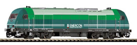 [Lokomotivy] → [Motorové] → [ER 20 Herkules] → 47593: dieselová lokomotiva v barevné kombinace zelené, černý rám a pojezd