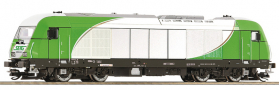 [Lokomotivy] → [Motorové] → [ER 20 Herkules] → 5190001: dieselová lokomotiva zelená-bílá, šedý rám a pojezd