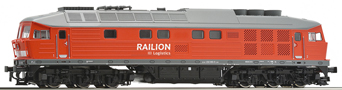 [Lokomotivy] → [Motorové] → [BR 132] → 36282: červená s šedou střechou, černý pojezd, „Railion“