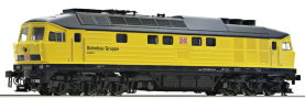 [Lokomotivy] → [Motorové] → [BR 132] → 36423: dieselová lokomotiva žlutá do pracovního vlaku „Tiger“