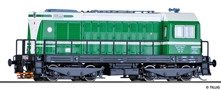 [Lokomotivy] → [Motorové] → [BR 107] → 02625 E: dieselová lokomotiva zelená-slonová kost, černý rám a pojezd VEB Kalikombinat „Werra“