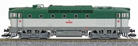 [Lokomotivy] → [Motorové] → [T478.3 „Brejlovec”] → 33314: dieselová lokomotiva zelená-světle šedá