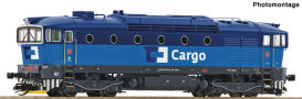 [Lokomotivy] → [Motorové] → [T478.3 „Brejlovec”] → 7390006: dieselová lokomotiva světle modrá-tmavě modrá s černým rámem a pojezdem