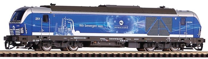 [Lokomotivy] → [Motorové] → [BR 247 VECTRON] → 47397: dieselová lokomotiva „Vectron“ modrá „InfraLeuna“