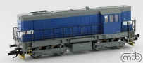 [Lokomotivy] → [Motorové] → [T466.2/T448.0] → AGC 740 773: dieselová lokomotiva modrá s černým pojedem